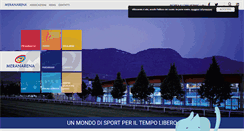 Desktop Screenshot of meranarena.it